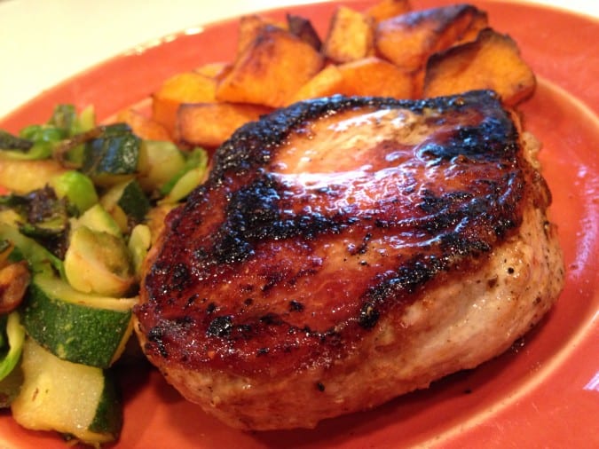 fast paleo cajun pork chops