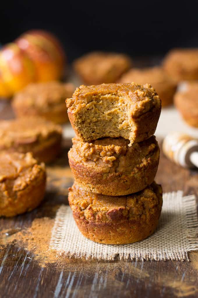 honey pumpkin pie muffins-6