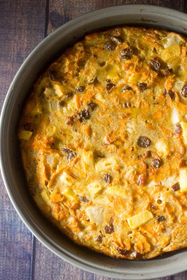 Sweet Potato Noodle Paleo Kugel {Whole30}