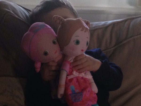 Still playing with dolls at least