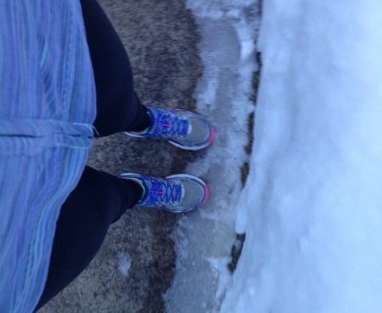 Scheduling running and yoga this week