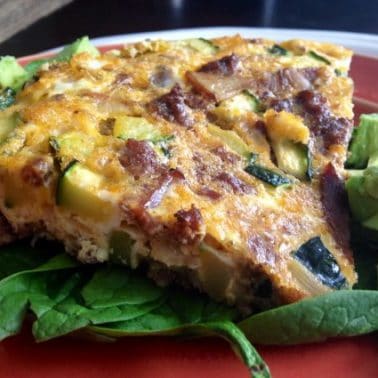 Paleo Bacon Egg Bake With Bison Chipotle Chili