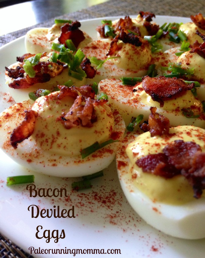 Bacon Deviled Eggs Paleo
