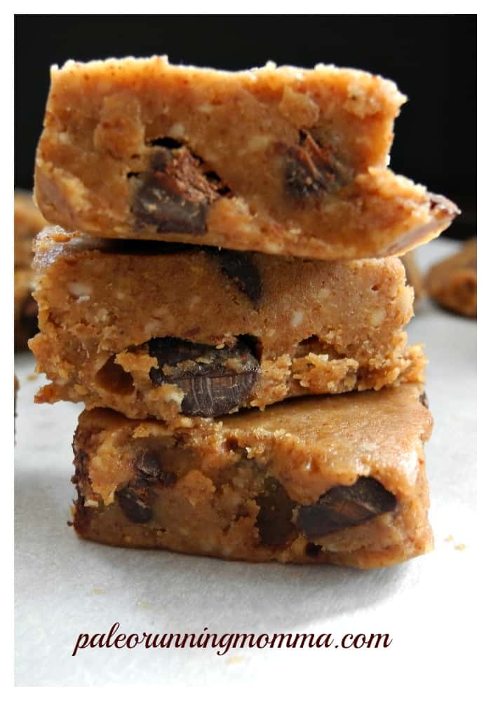 Chocolate cookie dough fudge @paleorunmomma #paleo