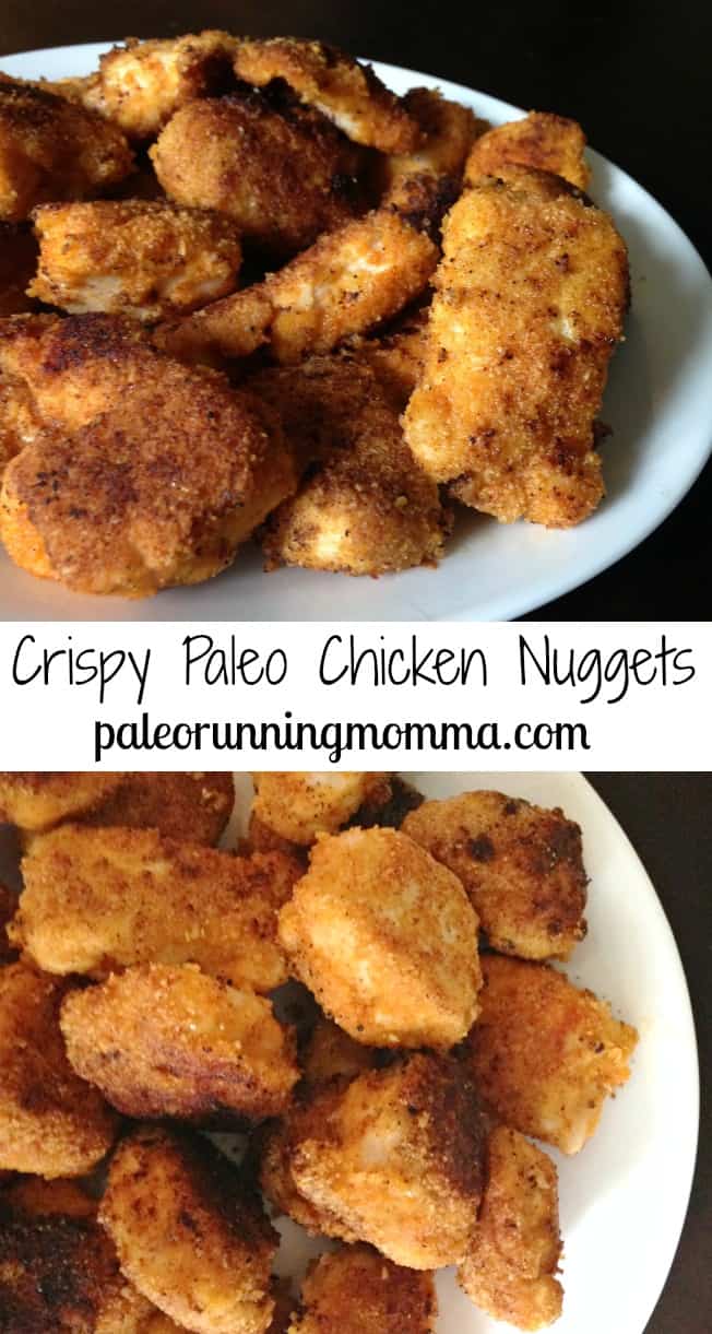 Crispy Paleo Chicken Nuggets - Grain and dairy free, super tasty!