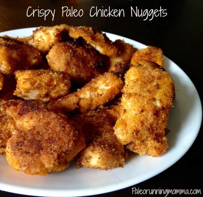 Healthy Baked Chicken Nuggets (gluten-free + paleo!)