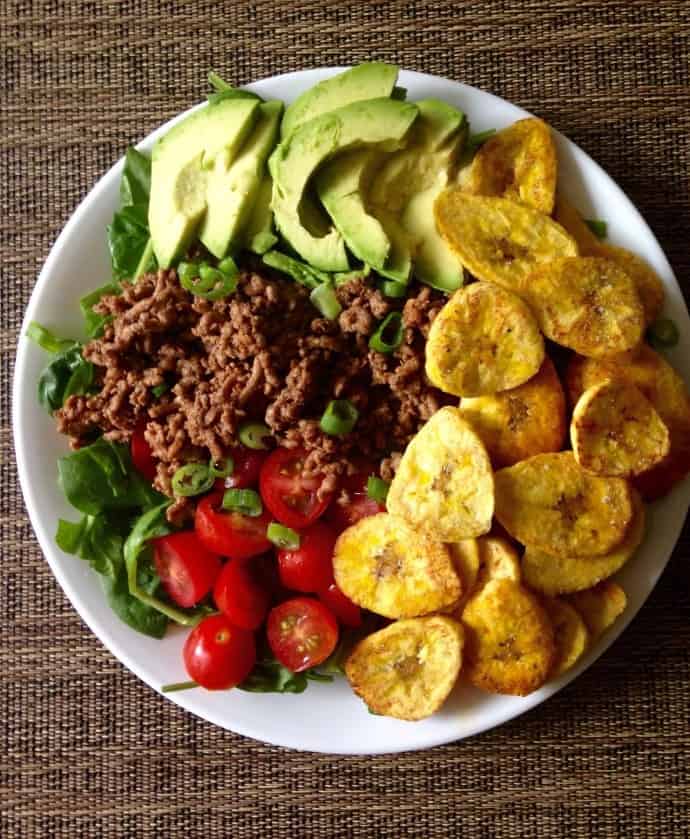 Easy Taco Salad - Paleo and Low FODMAP