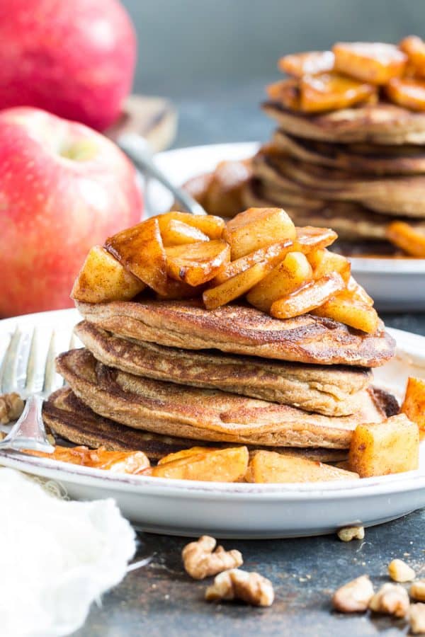 Apple Cinnamon Paleo Pancakes {Nut Free}Paleo Running Momma