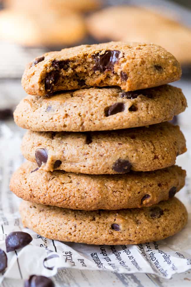 Ultimate Soft And Chewy Paleo Chocolate Chip Cookies