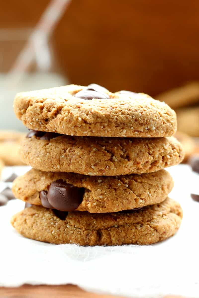 ultimate soft and chewy chocolate chip cookies - paleo and gluten free