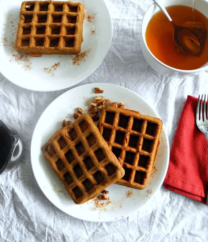 Gingerbread waffles #paleo