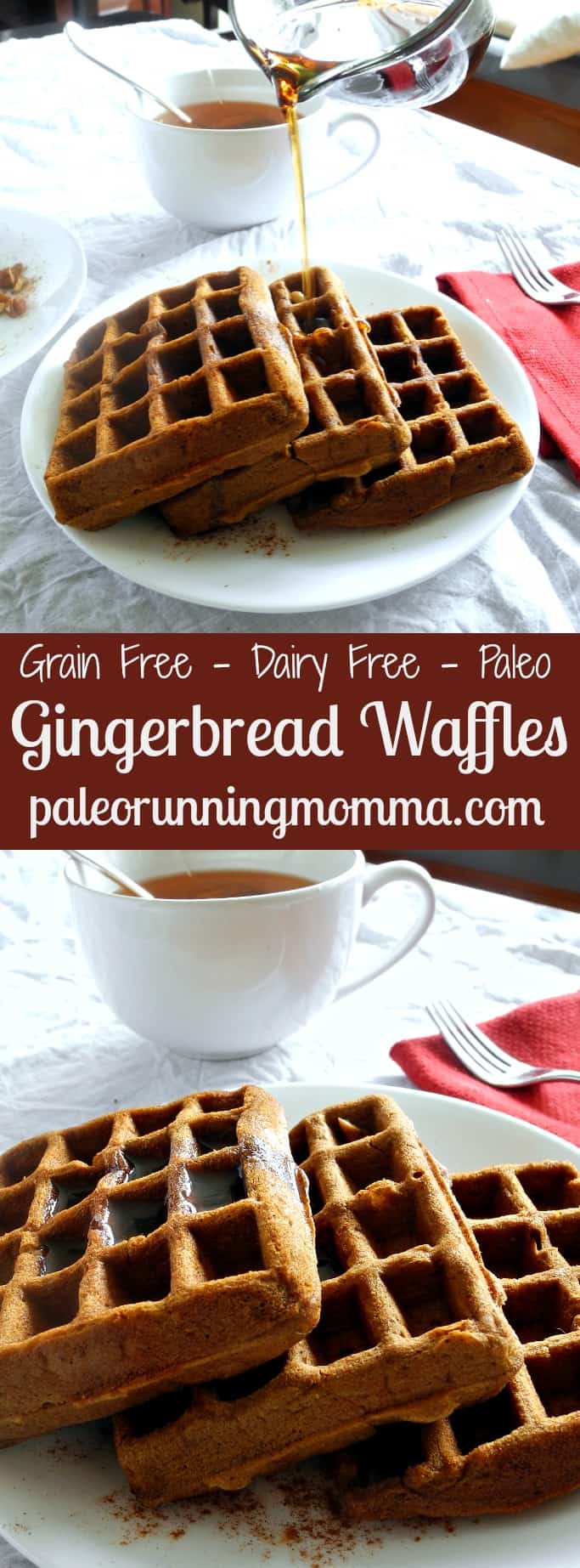 Gingerbread Waffles – Dash