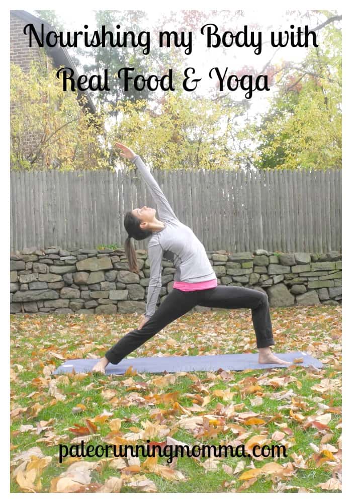 nourishing with real food and yoga
