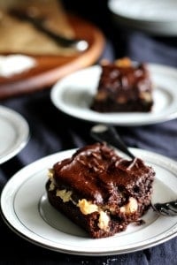 Chocolate coconut macaroon cake - gluten free, grain free, paleo