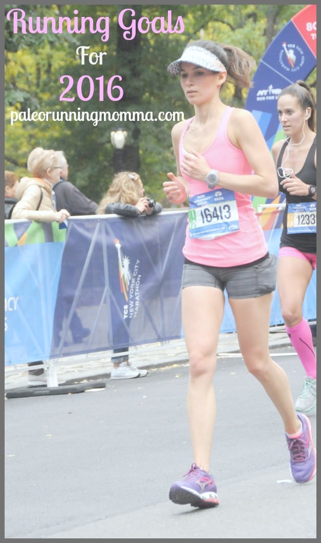 running goals 2016 plus weekly recap