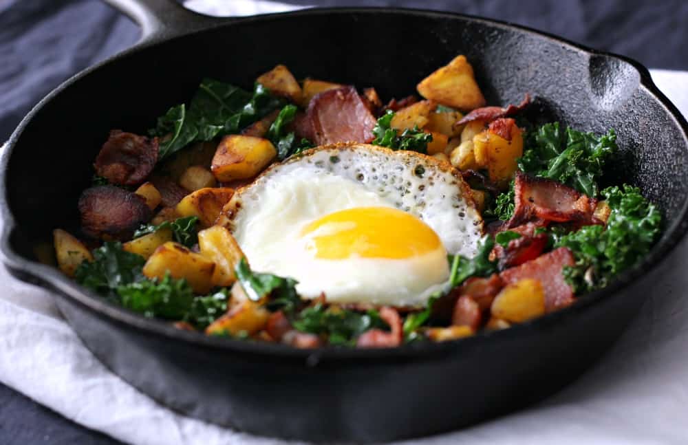 3 ingredient paleo skillet breakfast