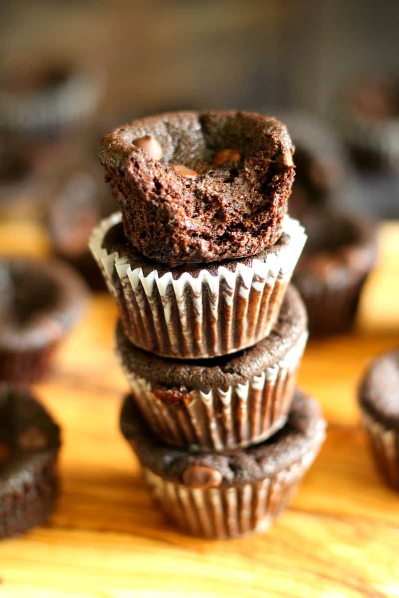 Flourless brownie bites - dairy free and paleo - so easy!