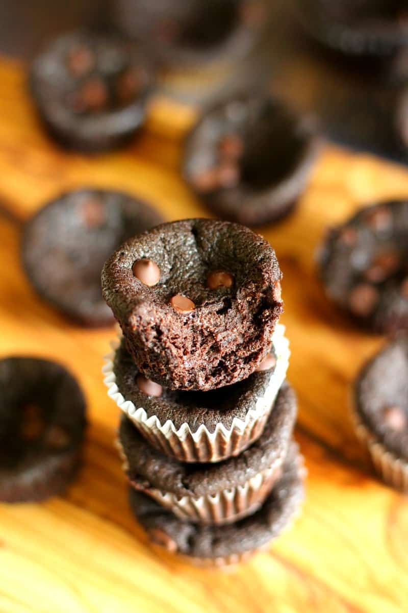 Flourless brownie bites - grain free and paleo