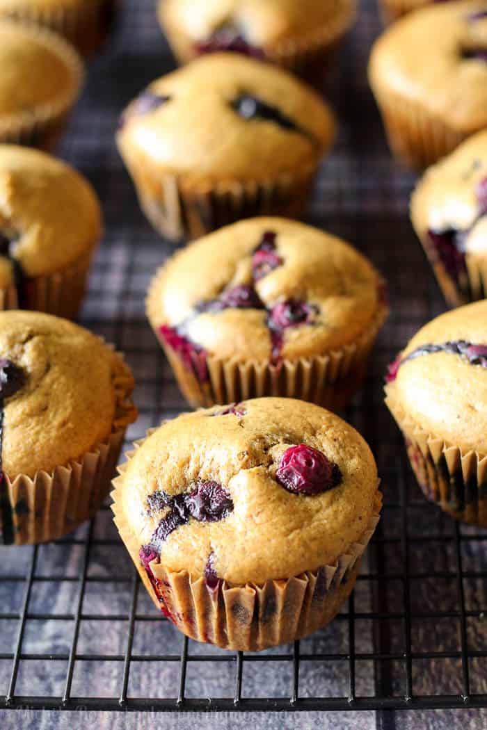 blueberry almond muffins-2