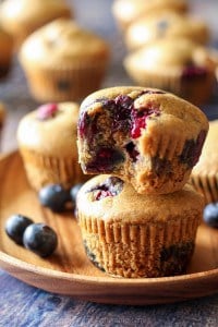 blueberry almond muffins-24