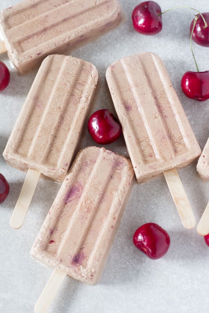 cherry vanilla popsicles-9