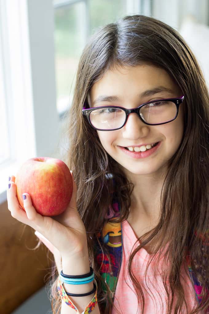apple crisp in august – food blogger kid thoughts
