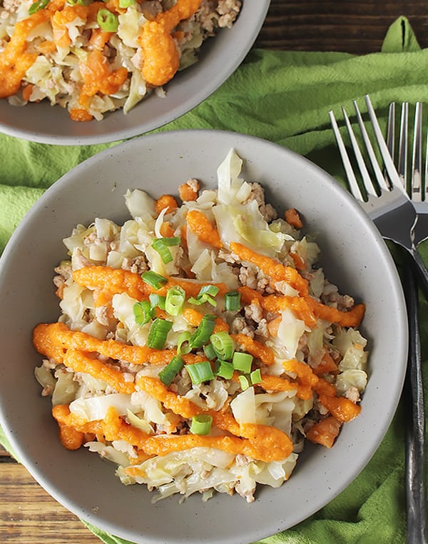 eggroll in a bowl whole30