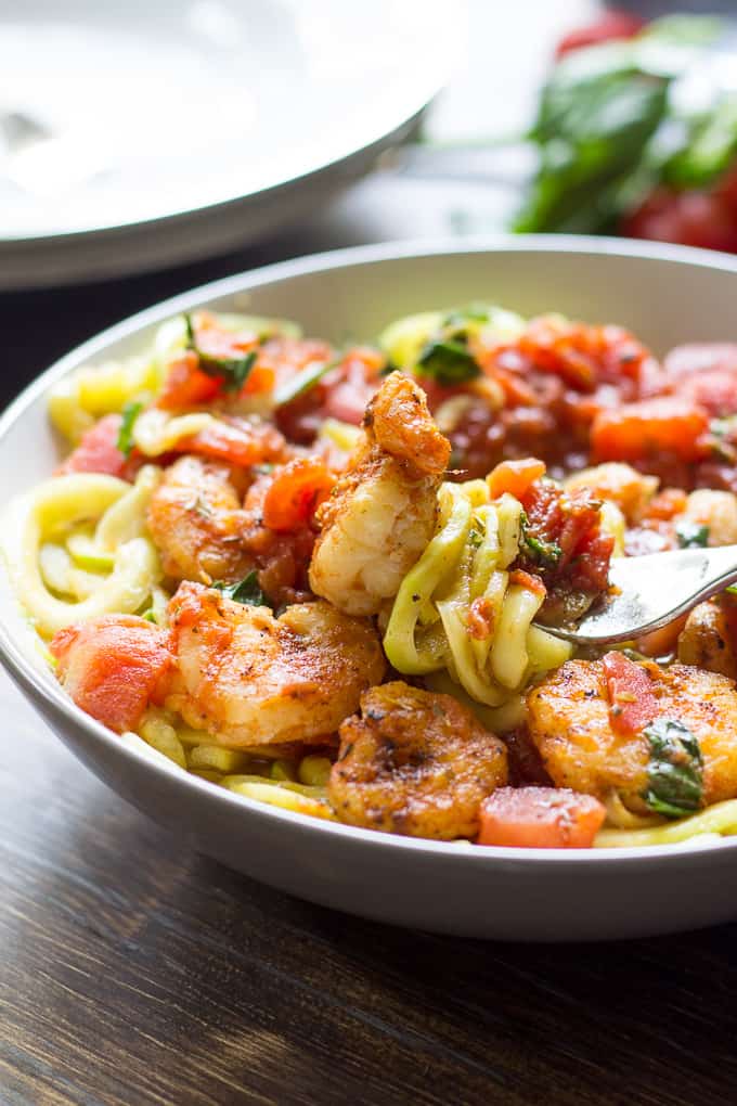 spicy shrimp pasta-7