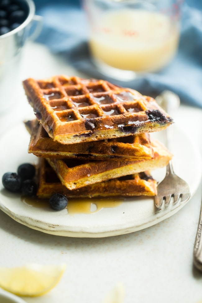 blueberry-waffles