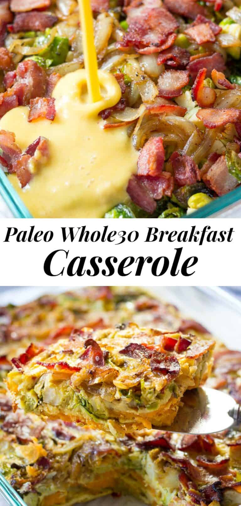 Paleo Breakfast Casserole {Whole30} - The Paleo Running Momma