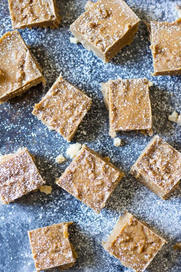 Vanilla Sugar Cookie Dough Fudge {Paleo & Vegan}