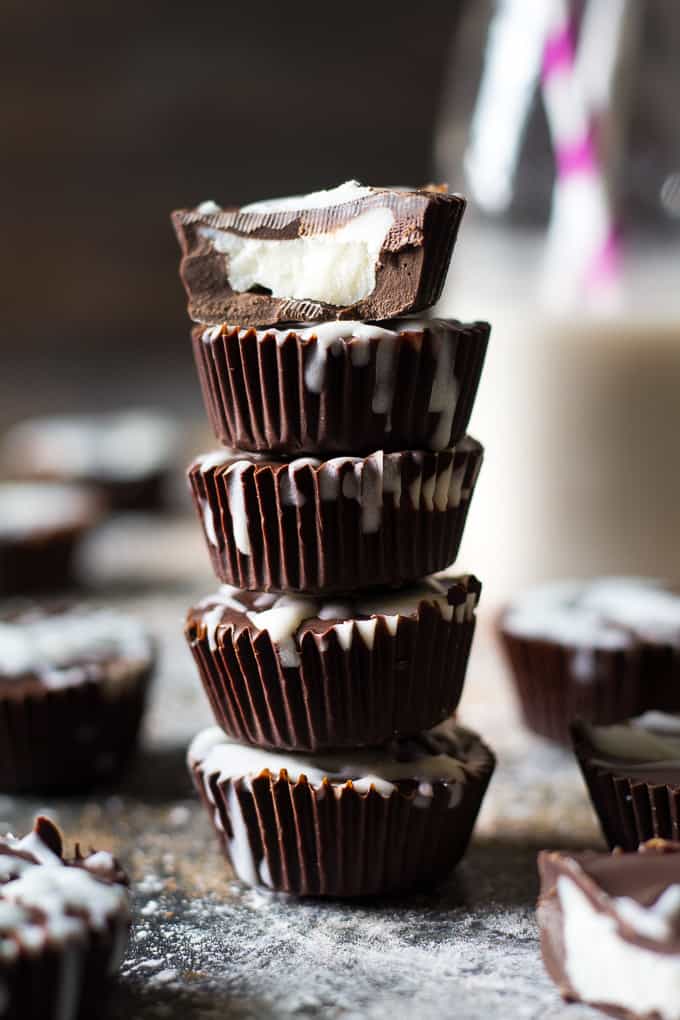 Easy Chocolate Coconut Butter Cups {Paleo & Vegan}
