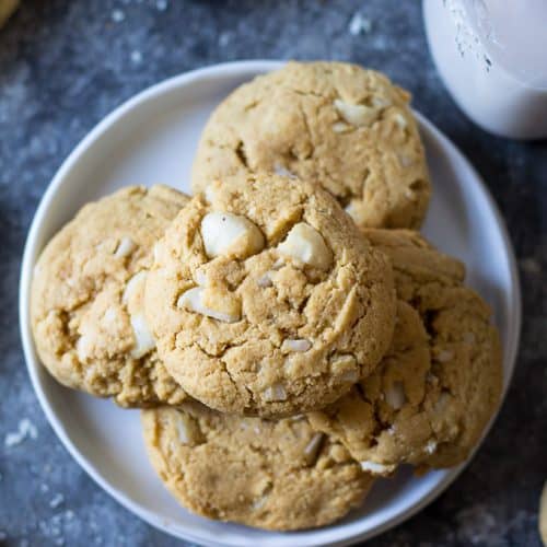 Soft Paleo Coconut Macadamia Nut Cookies The Paleo Running Momma