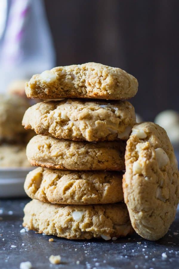Soft Paleo Coconut Macadamia Nut Cookies The Paleo Running Momma