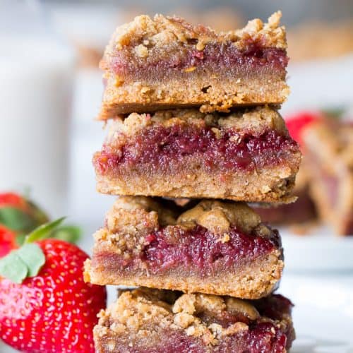 Almond Butter & Jelly Cookie Bars {Paleo & Vegan} The Paleo Running Momma