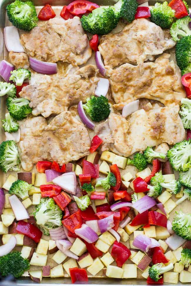 One Pan Chicken & Vegetables ⋆ Real Housemoms