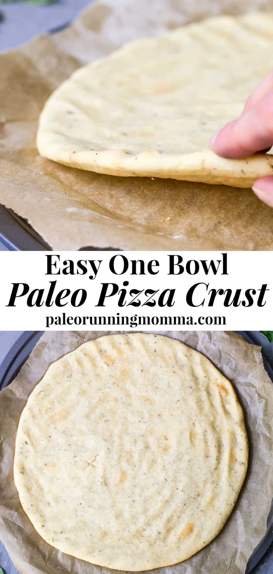 Quick and Easy Paleo Pizza Crust {Grain Free & Dairy Free}