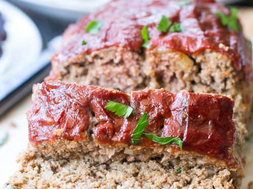 Whole30 Paleo Meatloaf With Whole30 Ketchup The Paleo Running Momma,Yellow Rice With Corn