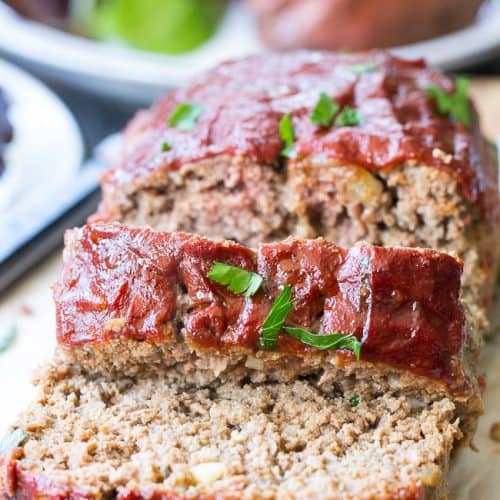 Whole30 Paleo Meatloaf {with Whole30 Ketchup!} - The Paleo Running Momma