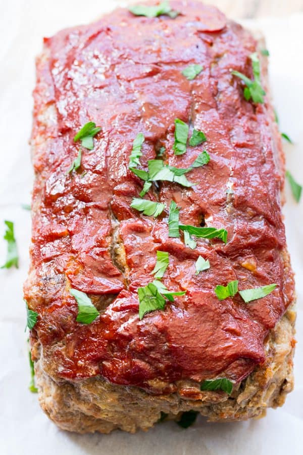 Whole30 Paleo Meatloaf {with Whole30 Ketchup!} The Paleo Running Momma