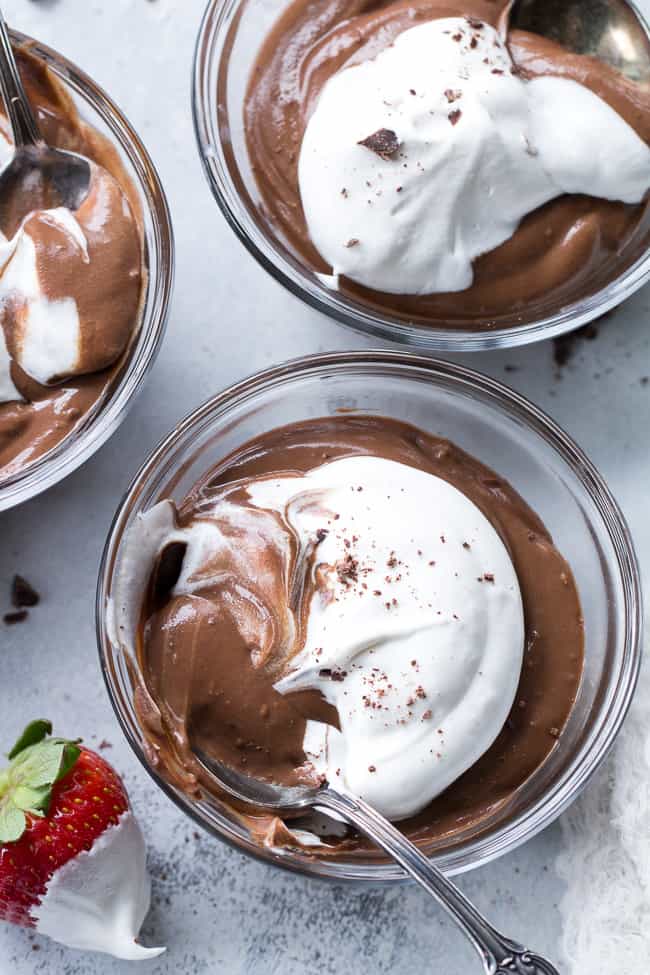 Easy Paleo & Vegan Chocolate Pudding (Dairy-Free)