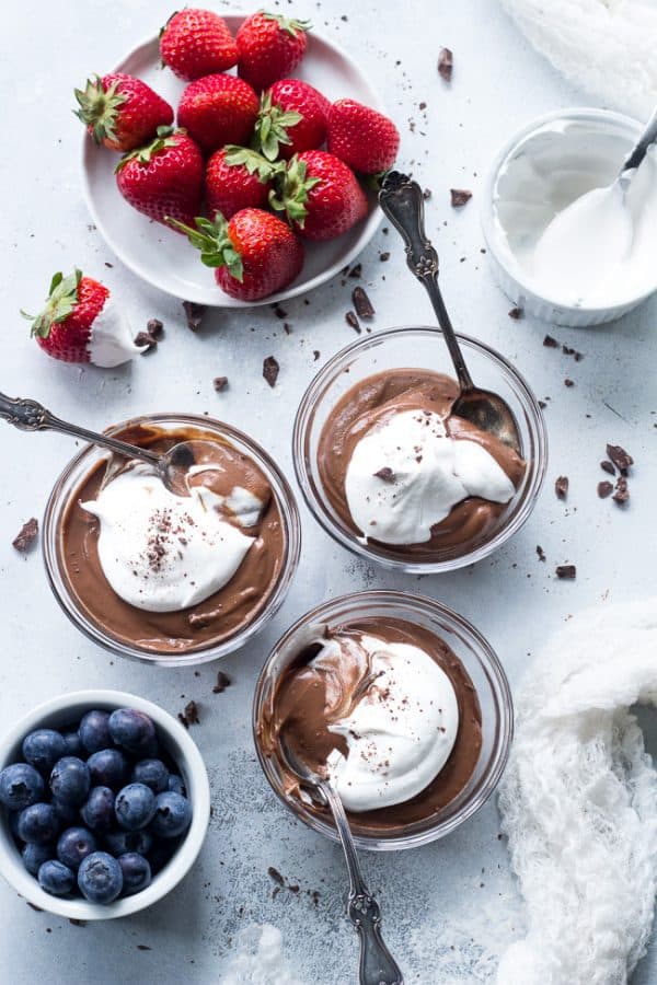 Easy Paleo & Vegan Chocolate Pudding {DairyFree} The Paleo Running Momma