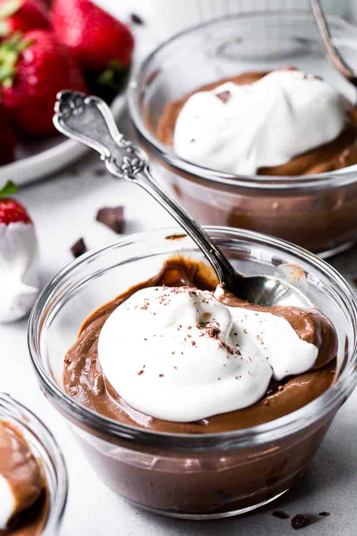 paleo and vegan chocolate pudding