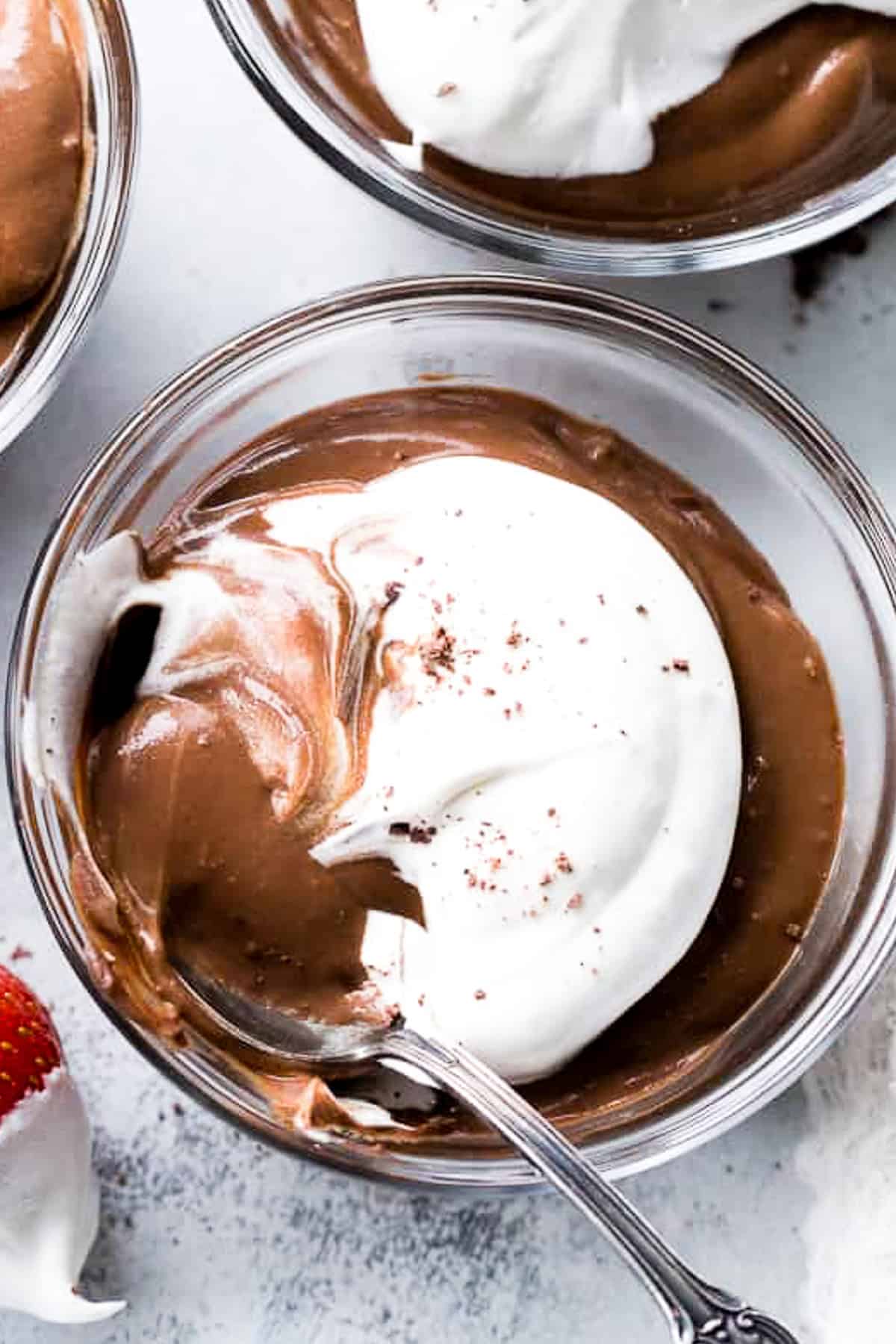 4 ingredient chocolate pudding
