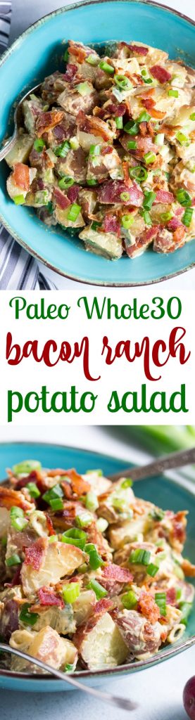 Bacon Ranch Potato Salad {Paleo & Whole30} | Paleo Running Momma