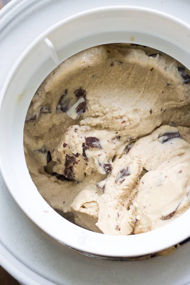 Easy Espresso Coffee Cookie Dough Ice Cream Recipe