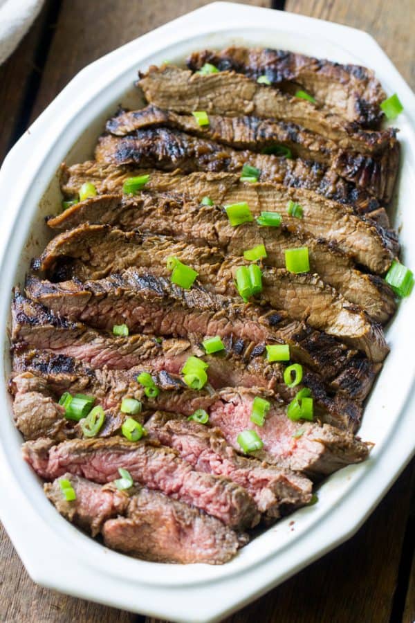 Paleo Marinated Flank Steak {Whole30} The Paleo Running Momma