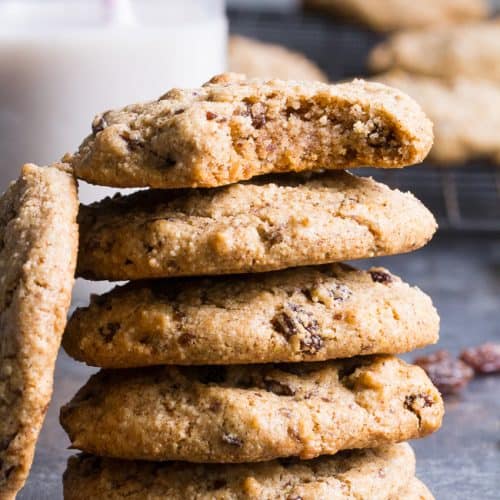 Paleo "Oatmeal" Raisin Cookies {Vegan, GF, DF} Paleo Running Momma