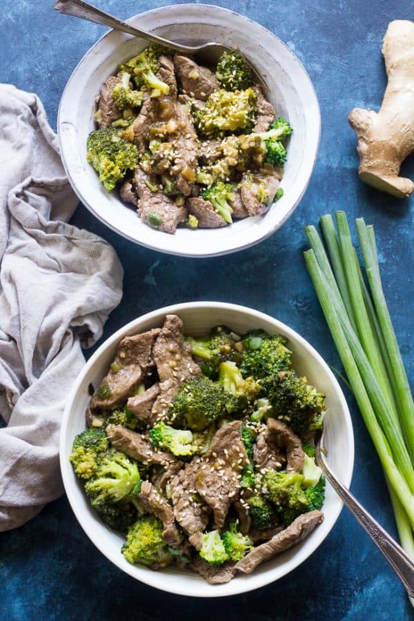 Beef & Broccoli Easy Stir Fry {Whole30 & Paleo} | The Paleo Running Momma