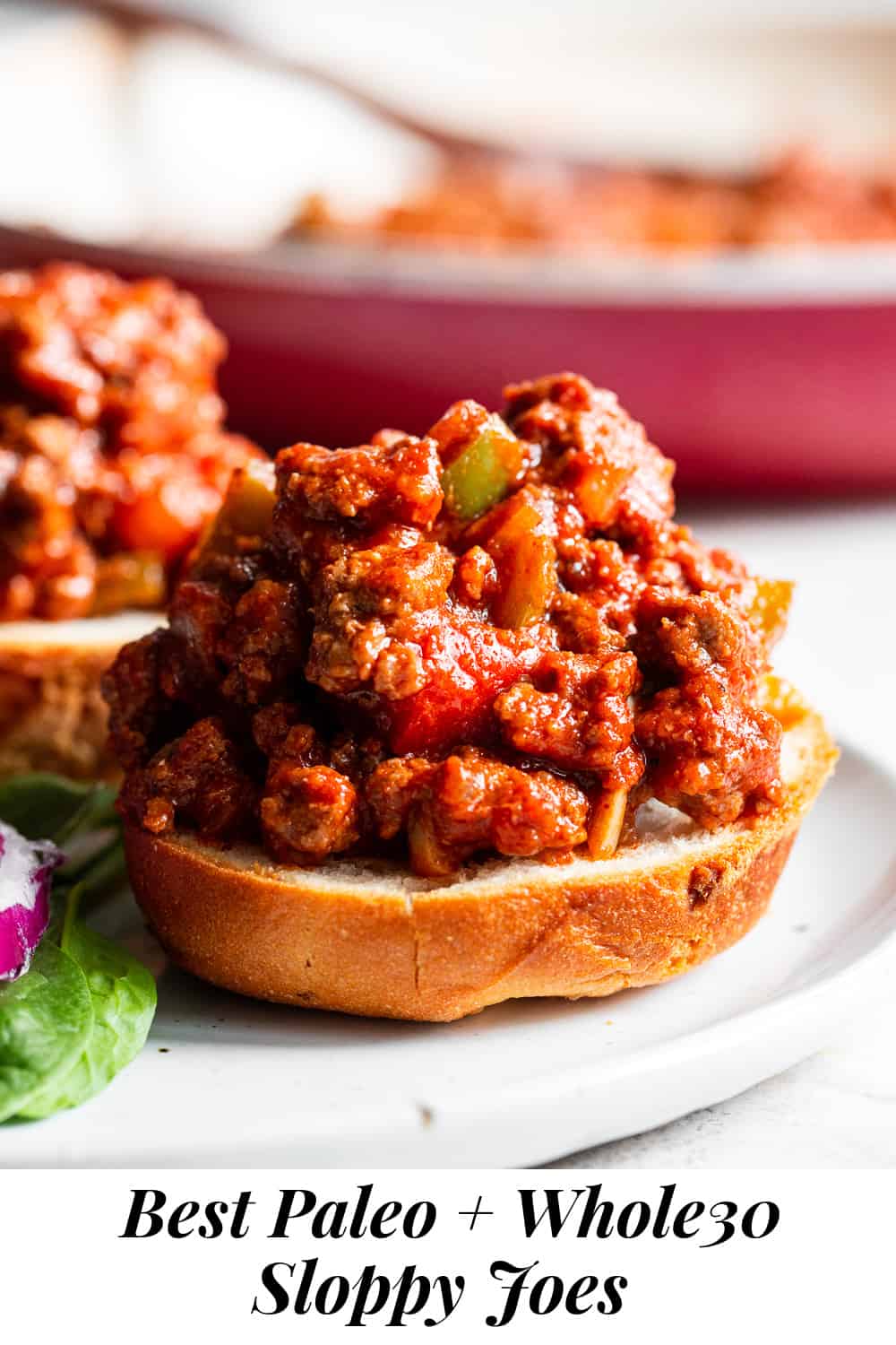 Paleo Sloppy Joes {Whole30 Option}